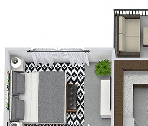 Lubbock 3D 3d Lubbock 1 bedroom apartment. Large kitchen with bartop open to living and dining room. Built-in desk. 1 full bath. large walk-in-closet. Patio/balcony.